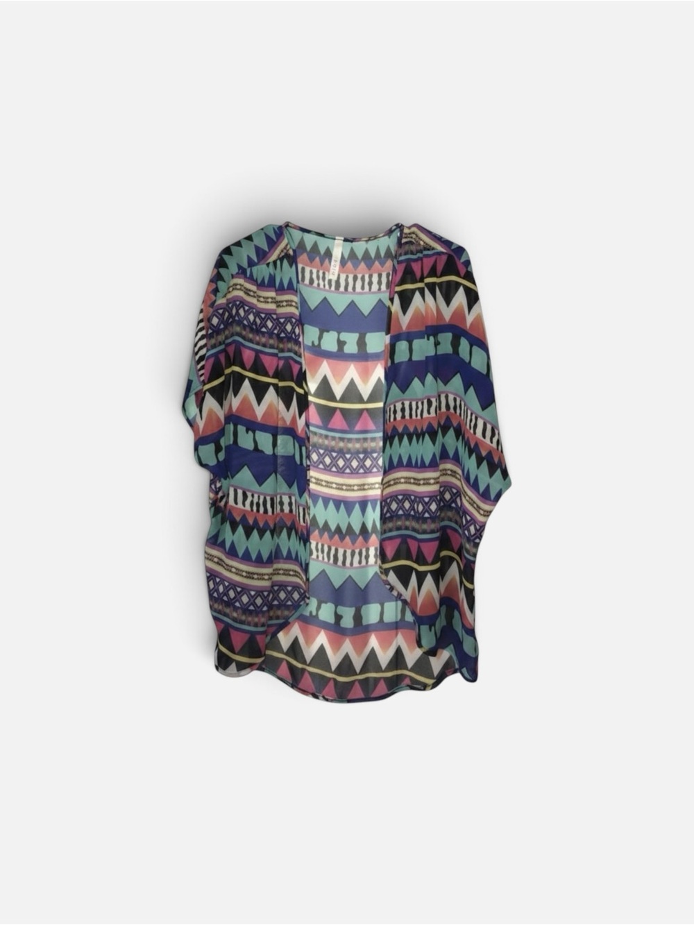 [Point] Aztec Sheer Cardigan - Picture 2 of 6